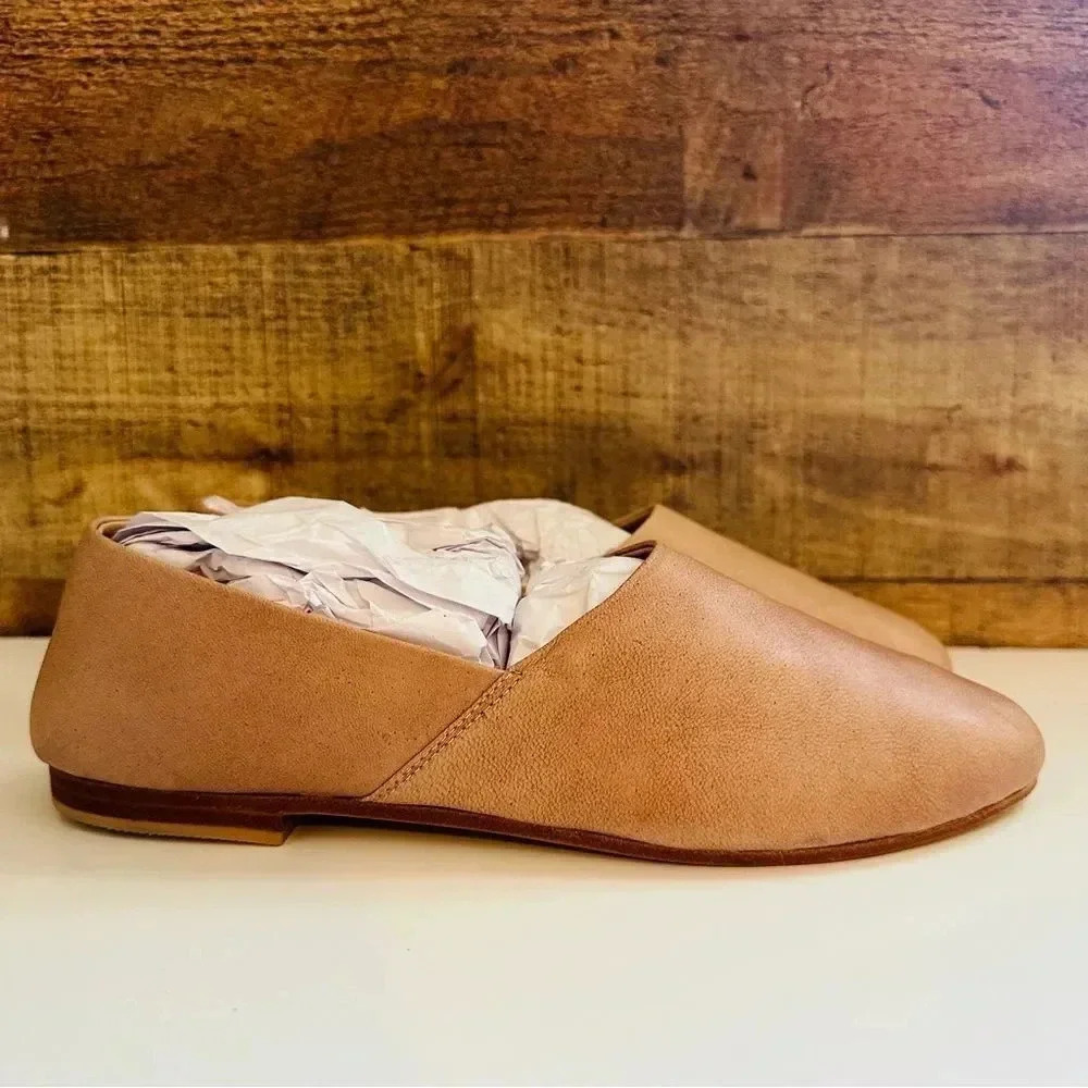 St. Agni George Glove Shoe - Tan Leather - Picture 4 of 10